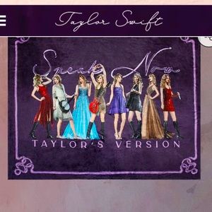 Taylor Swift Speak Now (TV) Blanket